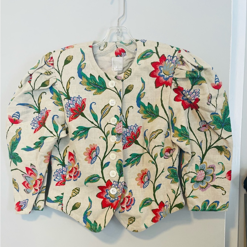 Vintage floral jacket